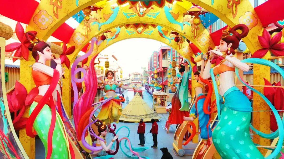 2026敦煌灯会即将亮灯迎客