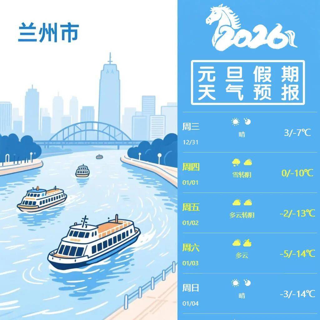 2026年甘肃高速元旦假期出行指南