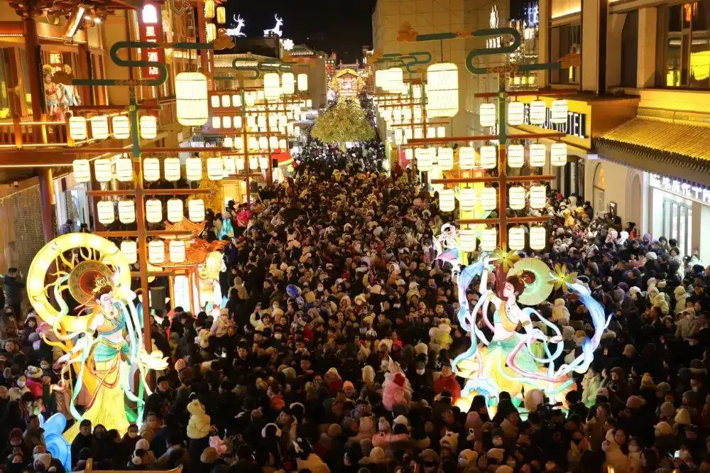 敦煌灯会排名“第二”?来看看是怎么个事→