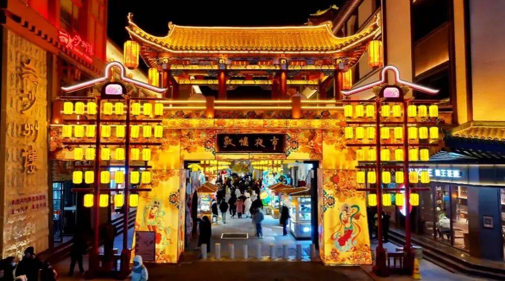 敦煌灯会排名“第二”？来看看是怎么个事→