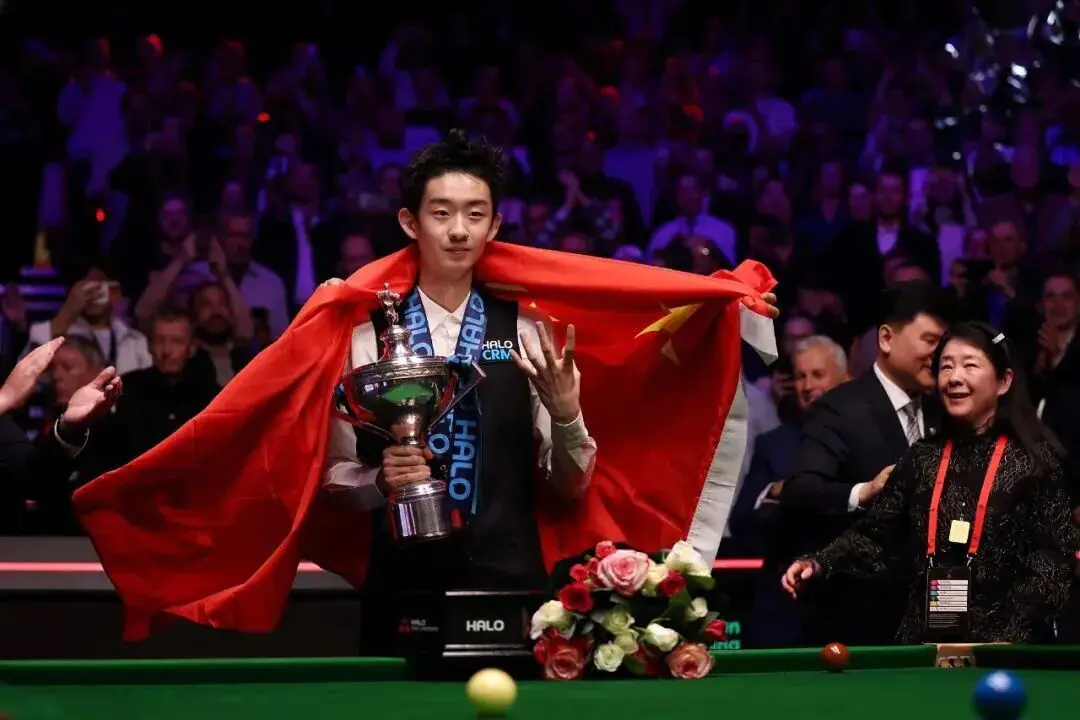 兰州小伙吴宜泽,首位“00后”斯诺克世锦赛冠军!